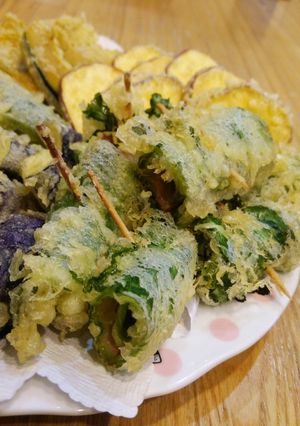 ハムレタス天ぷら-レシピのメイン写真
