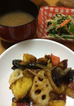 秋の根菜たっぷり甘酢あん-レシピのメイン写真