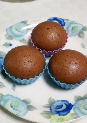 蒸しパンチョコ味☆コストコ-レシピのメイン写真