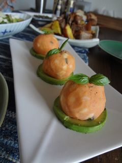 簡単華やか♪トマト香る赤いポテトサラダ-レシピのメイン写真