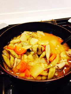 根菜たっぷり☆圧力鍋でモツ煮込み-レシピのメイン写真