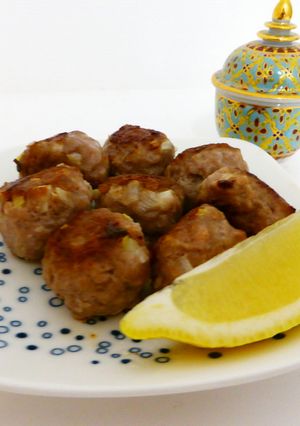 焼いて簡単ヘルシー♪肉団子(●´∀｀●)-レシピのメイン写真
