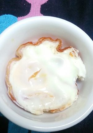 3分でポーチドエッグ風♪-レシピのメイン写真