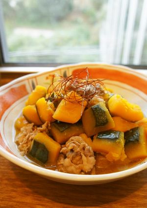 うまみたっぷり*牛肉かぼちゃ-レシピのメイン写真
