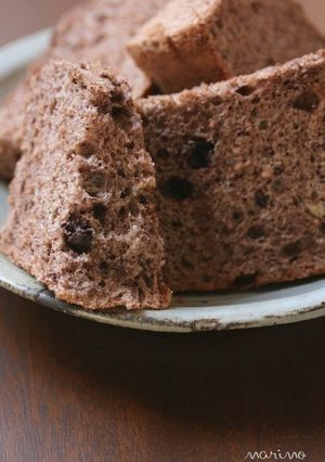 チョコとココナツのシフォン-レシピのメイン写真