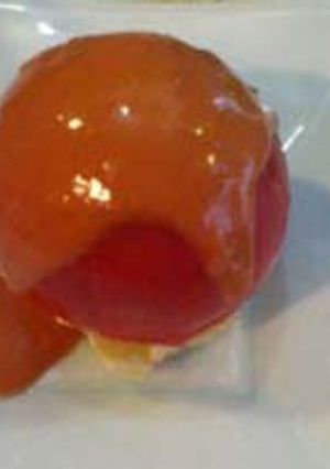 丸ごとトマトonオーロラソースサラダ！-レシピのメイン写真