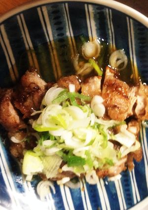 鶏モモ肉のネギソースかけ ソース2種類-レシピのメイン写真