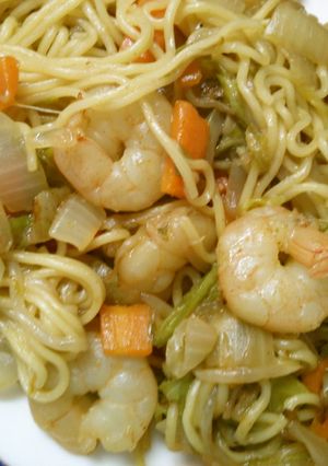 激ウマ！ ランチに 海老の 塩焼きそば！-レシピのメイン写真