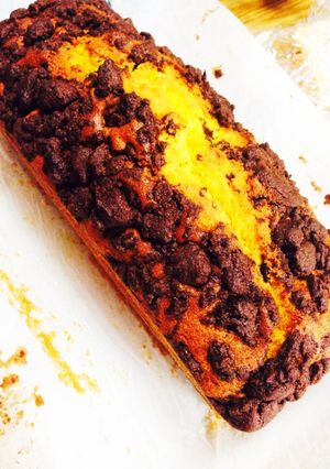 ハロウィンにも！カボチャパウンドケーキ！-レシピのメイン写真