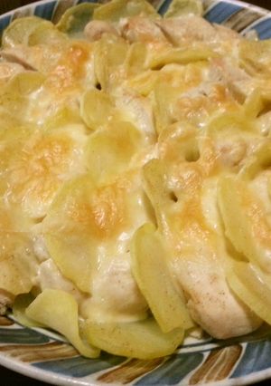 ささみとジャガイモのチーズ焼き-レシピのメイン写真