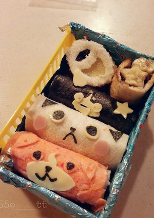 妖怪ウォッチ まきまきサンドウィッチ！-レシピのメイン写真