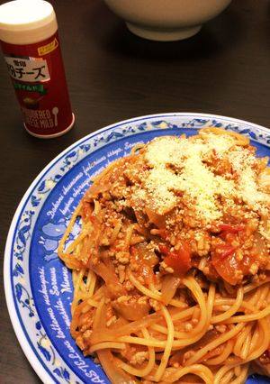 簡単☆ミートソースパスタ-レシピのメイン写真