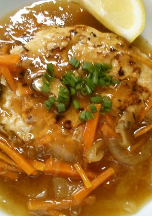 簡単 豆腐ハンバーグの おろし あんかけ-レシピのメイン写真