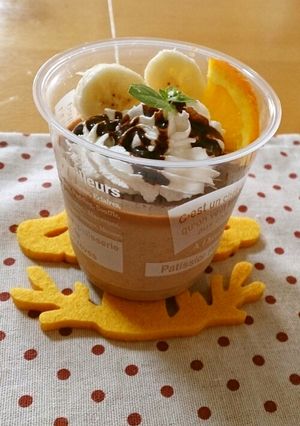 板チョコ１枚で♪チョコパンナコッタ♪-レシピのメイン写真