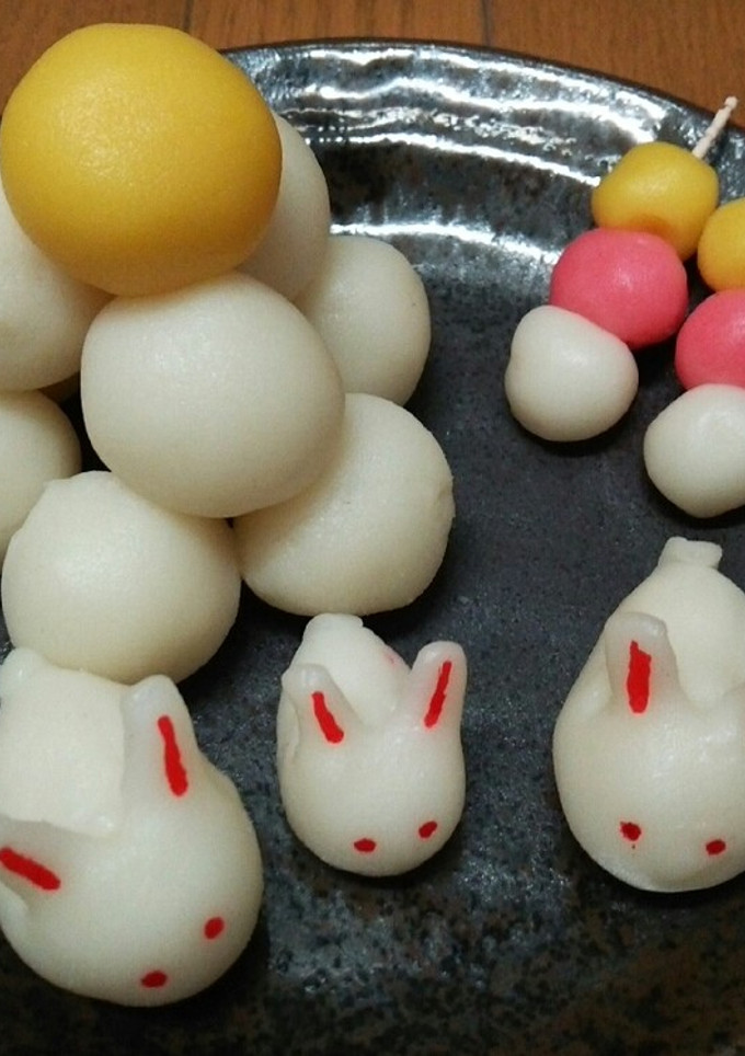 お月見のウサギさんお団子-レシピのメイン写真
