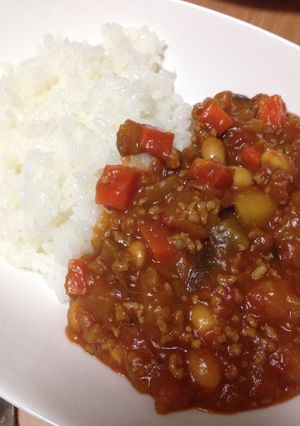 チリコンカン風ドライカレー-レシピのメイン写真