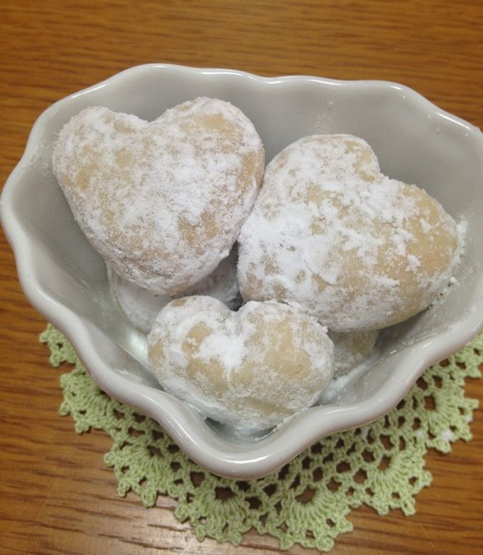 ハートのスノーボール by AtsukoCafe 【クックパッド】 簡単おいしい