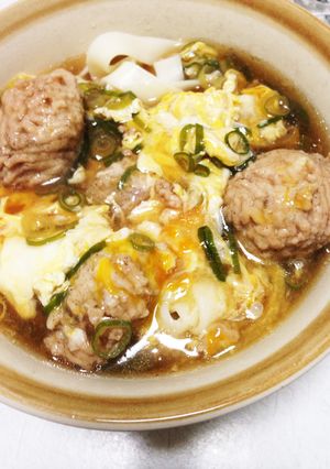 あんかけきしめん-レシピのメイン写真