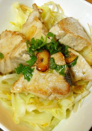 ✿かつおの刺身ソテー✿野菜たっぷりポン酢-レシピのメイン写真