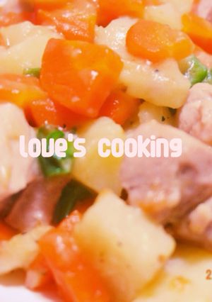 簡単10分！塩鶏肉肉じゃが！-レシピのメイン写真
