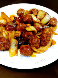 さっぱり肉団子酢豚味(♡>艸<♡)-レシピのメイン写真