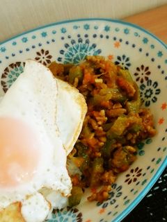 ゴーヤのドライカレー-レシピのメイン写真