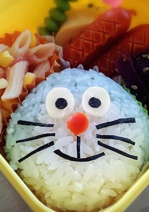 簡単♪ドラえもんキャラ弁-レシピのメイン写真