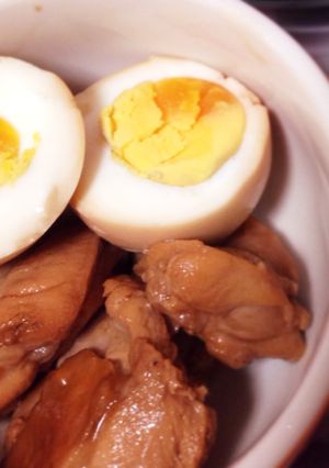 簡単おいしい！鶏肉と卵のやわらか煮-レシピのメイン写真