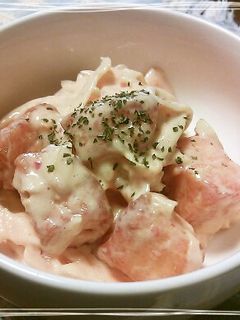 秋鮭のチリマヨ和え-レシピのメイン写真