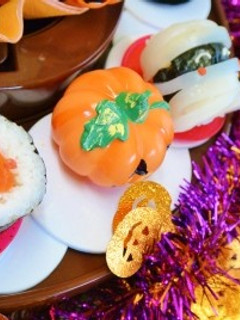 簡単ハロウィン生巻き寿司♪-レシピのメイン写真
