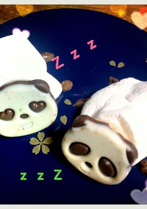 さくさくぱんだのかわいいお昼寝zzz-レシピのメイン写真