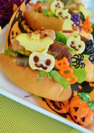 ハロウィンサンド♪-レシピのメイン写真