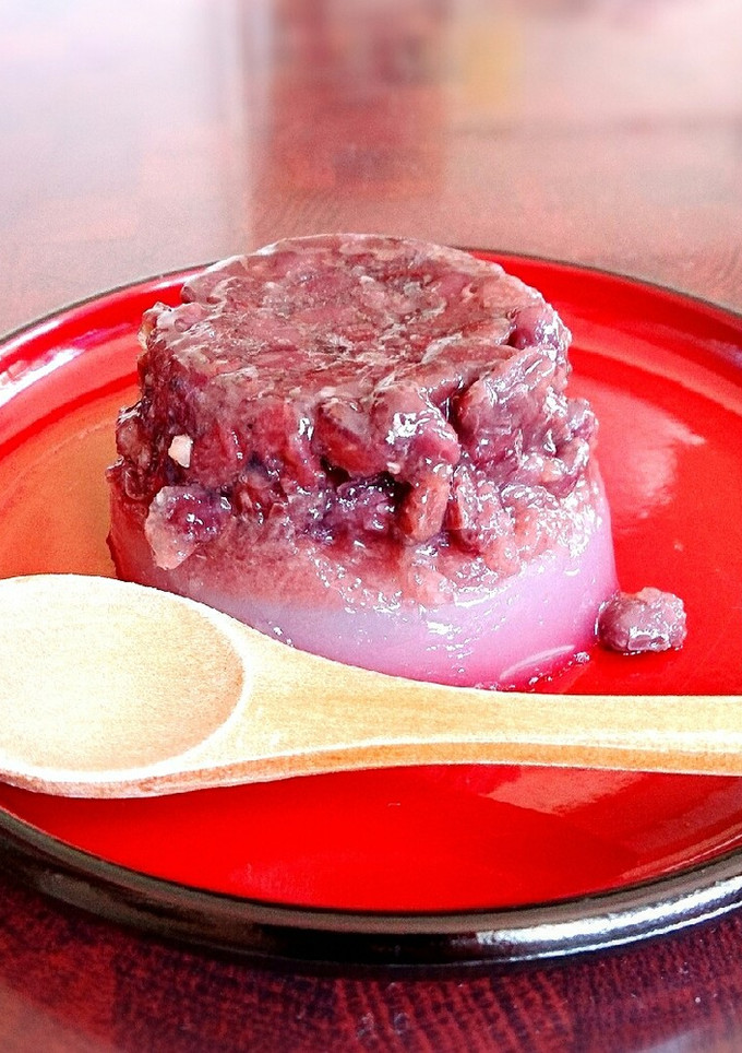 和果ごこちゆずれもんde小豆ゼリー-レシピのメイン写真
