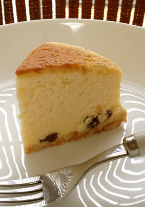 ラムレーズンスフレチーズケーキ　覚え書き-レシピのメイン写真