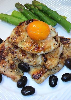 塩麹とほっき魚醤のチキンソテー-レシピのメイン写真