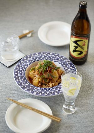 納豆キムチ肉じゃが-レシピのメイン写真