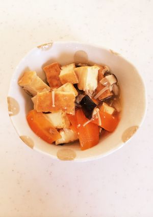 きのこと厚揚げのくず煮-レシピのメイン写真