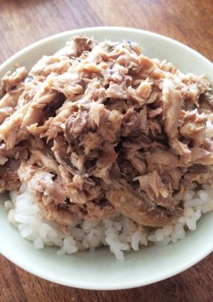 2日目以降に食べるサンマご飯-レシピのメイン写真