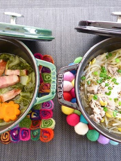 ストウブで白菜2種-レシピのメイン写真