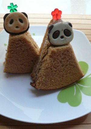 さくさくぱんだ☆お雛様風-レシピのメイン写真