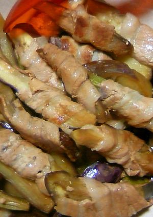 なすの豚バラ肉巻き-レシピのメイン写真