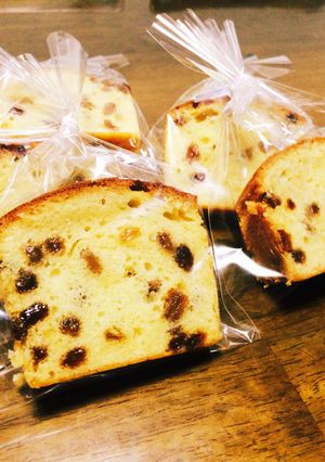 シナモンレーズンケーキ♪-レシピのメイン写真