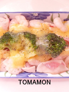 簡単とろけるチーズのせ❤エビベーコン-レシピのメイン写真