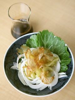玉ねぎと焼き茄子のサラダ-レシピのメイン写真