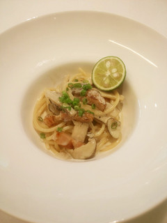 松茸★すだちクリームパスタ-レシピのメイン写真