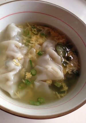 たまごスープの素を使って簡単餃子スープ！-レシピのメイン写真