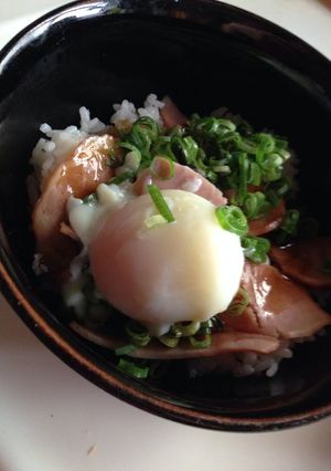 簡単！うなぎのタレでチャーシュー丼！-レシピのメイン写真