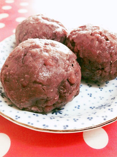 *コツあり☆ご飯でもっちりおはぎ*-レシピのメイン写真