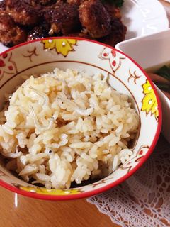 超簡単♡めんつゆでシラスの炊き込みご飯-レシピのメイン写真