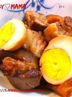 圧力鍋/簡単 めんどう無し豚の角煮-レシピのメイン写真